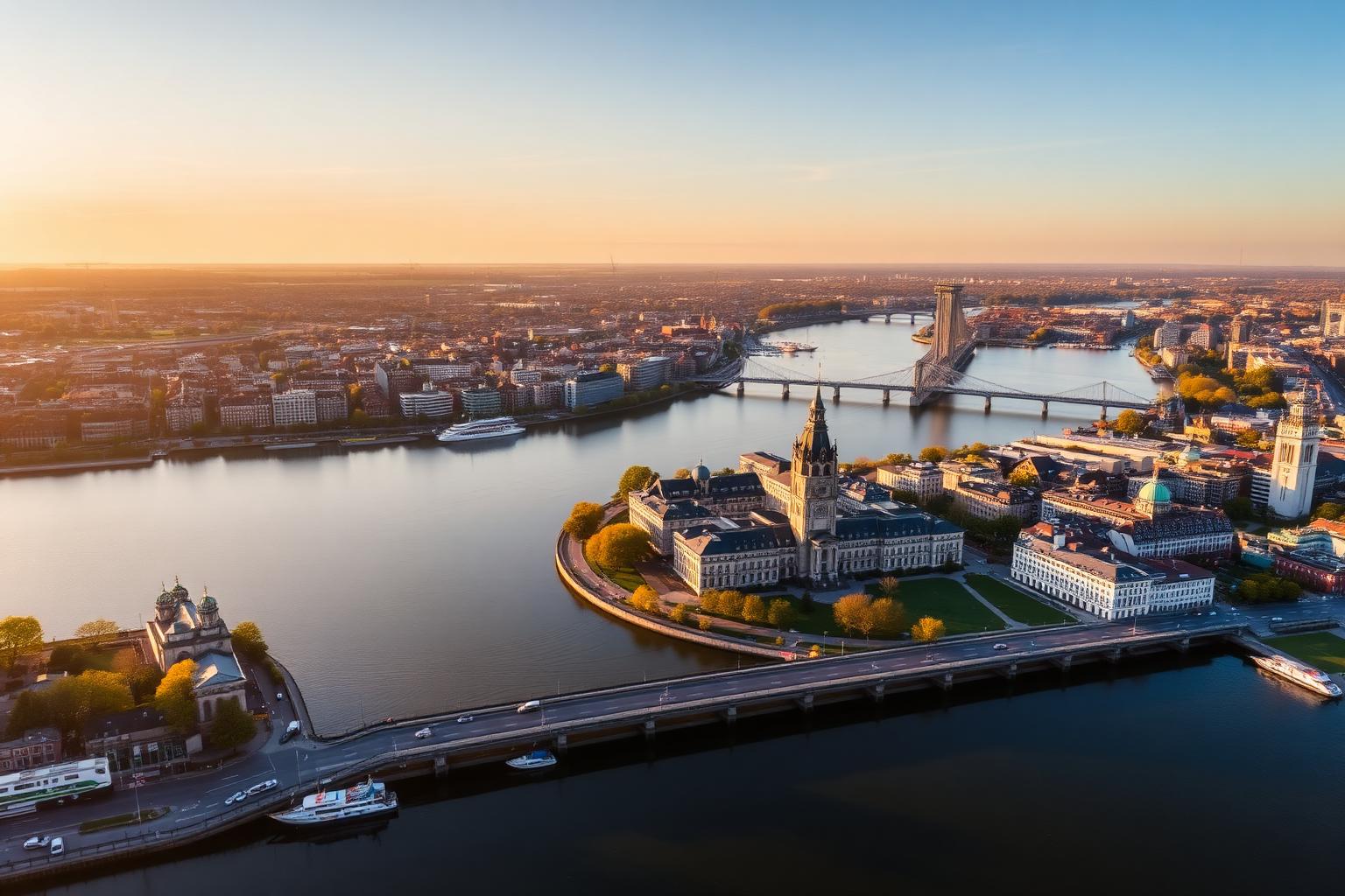 Hamburg von oben